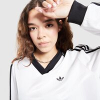 Koszulka damska ADIDAS T-SHIRT JACQUARD LS TOP jv9740 kolor biały