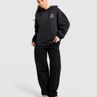 Damska bluza ADIDAS BLUZA Z KAPTUREM GFX HOODIE ky5488 kolor czarny