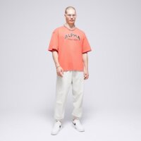Koszulka męska ALPHA INDUSTRIES T-SHIRT COLLEGE T 146501711 kolor czerwony