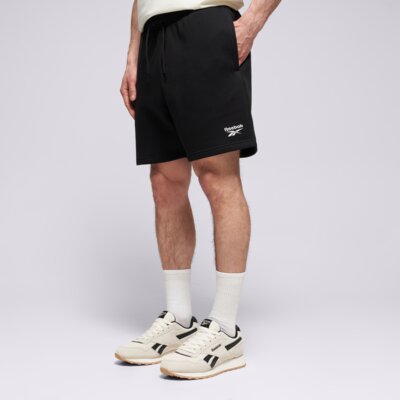 REEBOK SZORTY MARCUS SMALL LOGO FLEECE SHORTS
