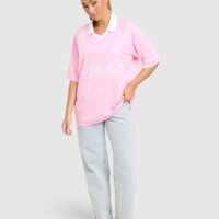 Koszulka damska ADIDAS T-SHIRT FOOTBALL TEE kr8749 kolor różowy