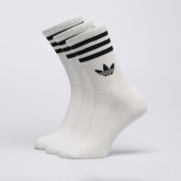 Damskie skarpetki ADIDAS SKARPETY 3S CREW S 3P jv7401 kolor biały