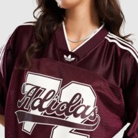 Koszulka damska ADIDAS T-SHIRT VARSITY ky3233 kolor bordowy