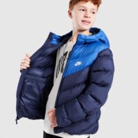 Spodenki dziecięce NIKE KURTKA ZIMOWA K NSW TF ADP PUFFER COLORBLOCK ib6164-410 kolor granatowy