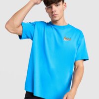 Koszulka męska NIKE T-SHIRT U NSW TEE M90 OC LG GFX SEGB hq9256-406 kolor niebieski