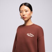 Damska bluza NEW BALANCE BLUZA LINEAR HERITAGE FLEECE CREW wt53516rok kolor brązowy