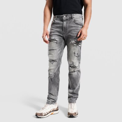 SUPPLY&DEMAND SPODNIE RHINESTONE SLM RP JN DDEN-GY