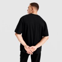 Koszulka męska HOODRICH T-SHIRT CURVE TEE BLK/BLU hr04250335 kolor czarny