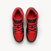 Buty dziecięce AIR JORDAN 1 MID (GS) dq8423-060 kolor czarny