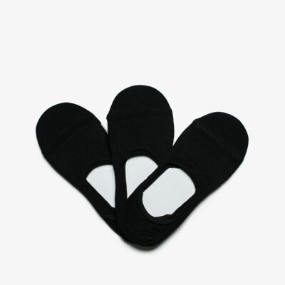 SIZEER SKARPETY STOPKI BLACK FOOTIES