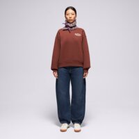 Damska bluza NEW BALANCE BLUZA LINEAR HERITAGE FLEECE CREW wt53516rok kolor brązowy
