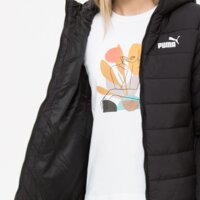 Kurtka zimowa PUMA KURTKA ZIMOWA ESS HOODED PADDED 848940 01 kolor czarny