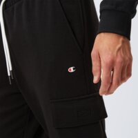 Spodnie męskie CHAMPION SPODNIE RIB CUFF CARGO PANT 218703kk001 kolor czarny