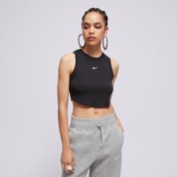 Koszulka damska NIKE T-SHIRT W NSW ESSENTIALS RIB CROP TANK fb8279-010 kolor czarny