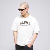 Koszulka męska ALPHA INDUSTRIES T-SHIRT COLLEGE T 14650109 kolor biały