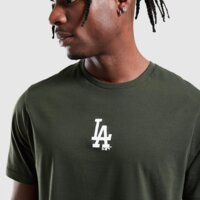 Koszulka męska NEW ERA T-SHIRT MLB SMALL LOGO LA DODGERS LOS ANGELES DODGER 60759103 kolor khaki