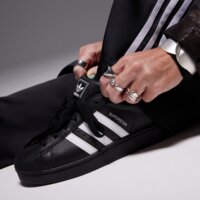 Damskie buty ADIDAS SUPERSTAR II W  ji0079 kolor czarny
