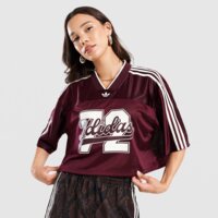 Koszulka damska ADIDAS T-SHIRT VARSITY ky3233 kolor bordowy