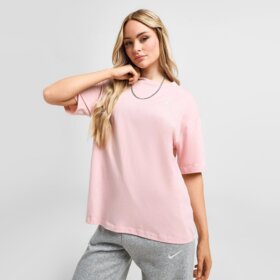 T SHIRT W JORDAN ESSEN GF TEE CORE 23 PINK GLAZE/WHITE