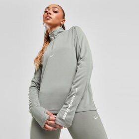 NIKE BLUZA W NK DF PACER HZ GLS PERFORMANCE