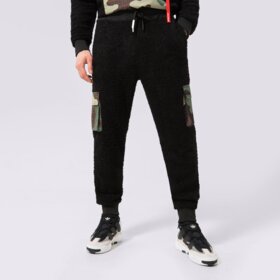 SPRAYGROUND SPODNIE TEDDY POCKET PANTS BLACK