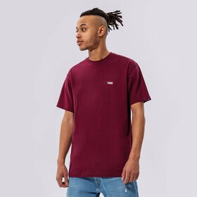 VANS T-SHIRT MN LEFT CHEST LOGO TEE BURGUNDY