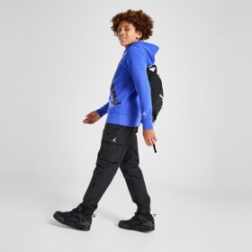 JORDAN SPODNIE JMPMN WVN CRGO PNT BLK B