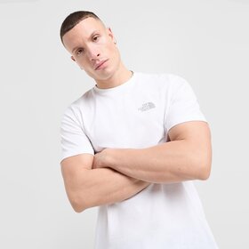 THE NORTH FACE T-SHIRT SIMP DOME T WHT/REF