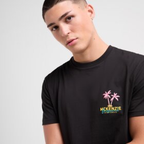 MCKENZIE T-SHIRT STINSON TEE BLK-BLK