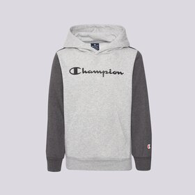 CHAMPION COLOUR BLOCK TAPE OVERHEAD HOODIE JUNIOR 