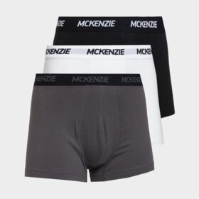 MCKENZIE BOKSERKI WYATT 3 PACK OF BOXER SHORTS