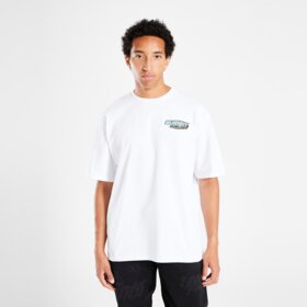 SUPPLY&DEMAND T-SHIRT TRACKED INT TEE WHT-WHT