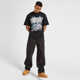 SUPPLY&DEMAND T-SHIRT NASTY TEE BLK-BLK