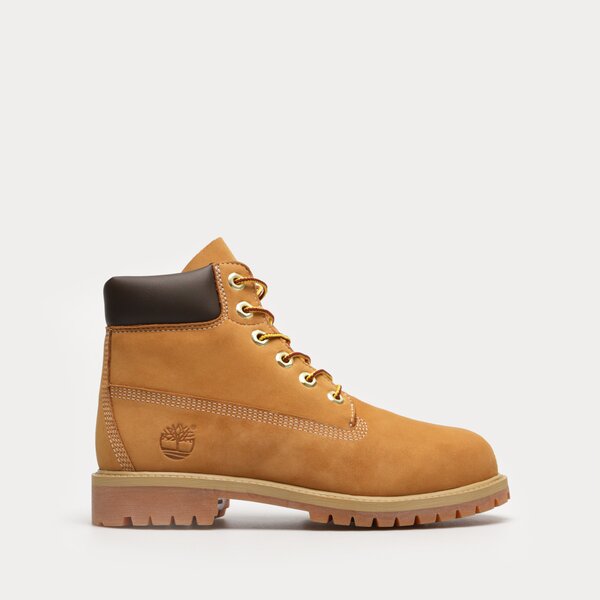 buty zimowe Dziecięce TIMBERLAND 6 IN PREMIUM WP BOOT TB1129097131 kolor ŻÓŁTY