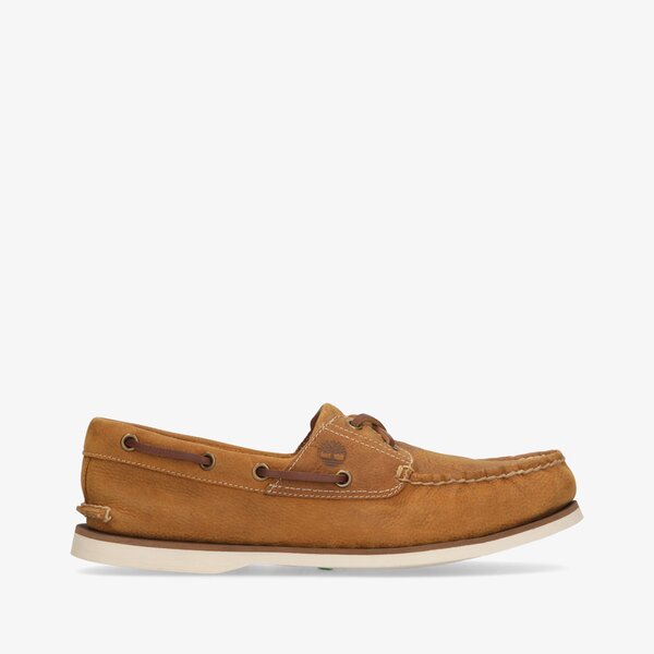męskie buty lifestyle Męskie TIMBERLAND CLASSIC BOAT EK+ 2 EYE TB0A5M1ZD021 kolor ŻÓŁTY