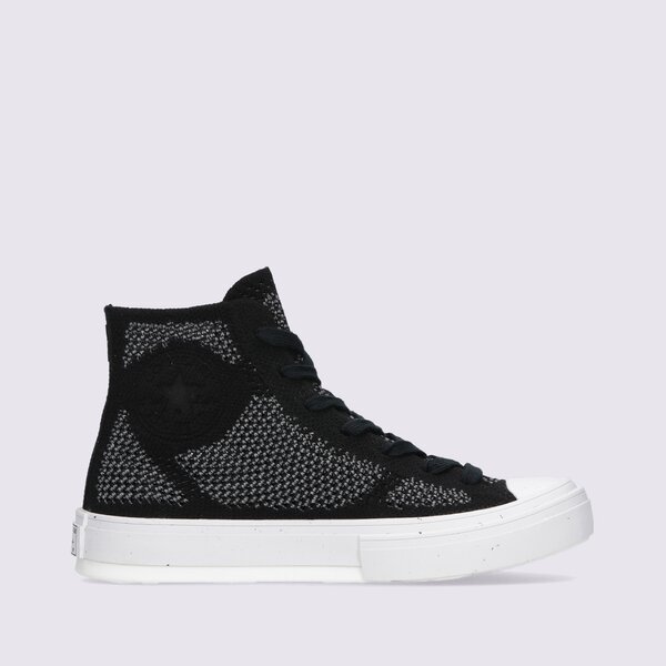 damskie buty Damskie CONVERSE CHUCK 70 - PU - COLD CEMENT A00455C kolor CZARNY