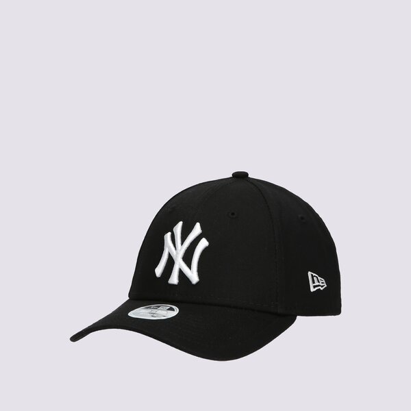 damskie akcesoria czapki z daszkiem Damskie NEW ERA CZAPKA LEAGUE WMNS 9FORTY NYY BLK NEW YORK YANKEES B 12122741 kolor CZARNY
