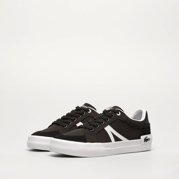 dziecięce buty lifestyle Dziecięce LACOSTE L004 745CUJ0006312 kolor CZARNY