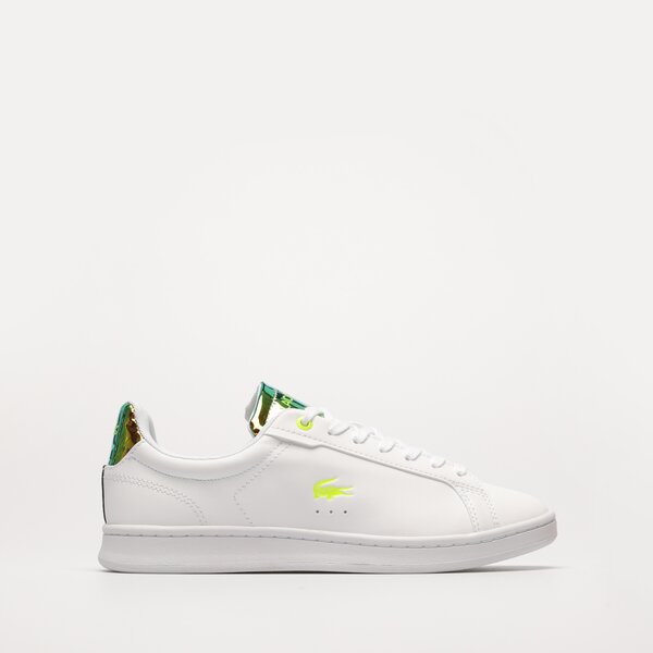 dziecięce buty lifestyle Dziecięce LACOSTE CARNABY PRO 745SUJ0021V05 kolor BIAŁY