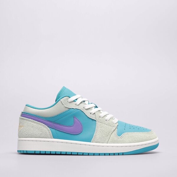 męskie buty lifestyle Męskie AIR JORDAN 1 LOW SE DX4334-300 kolor NIEBIESKI