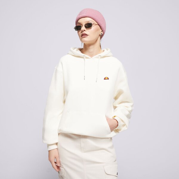 damskie odzież bluzy Damskie ELLESSE BLUZA Z KAPTUREM GIULOS OH HOODY OFF WHT SMG22039904 kolor BEŻOWY